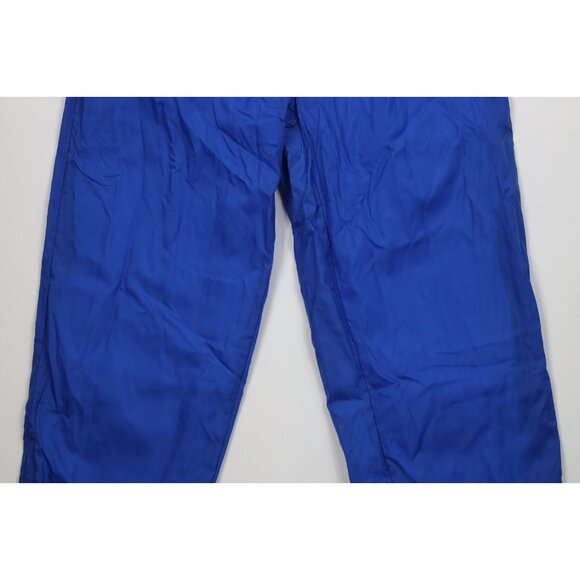 Vintage 90s Reebok Mens XL Classic Logo Lined Windbreaker Joggers Pants Blue - Picture 3 of 14